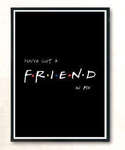 A Friend In Me Modern Poster Print