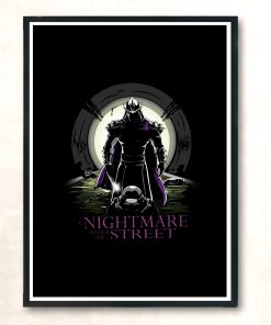 A Nightmare Under The Street Modern Poster Print