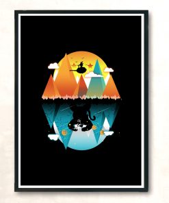 Adventures Of Son Goku Modern Poster Print