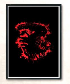 Aliens Mnstr Modern Poster Print