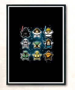 All Stars Modern Poster Print