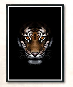 Amazing Eyes Of The Tiger Modern Poster Print