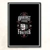 Anarchist Forever Modern Poster Print