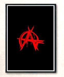 Anarchy Modern Poster Print