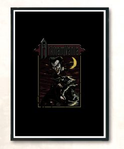 Arkhamvania Modern Poster Print