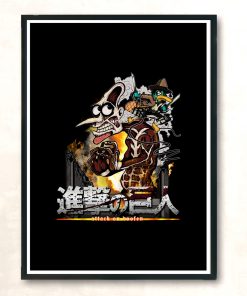 Attack On Doofen Modern Poster Print