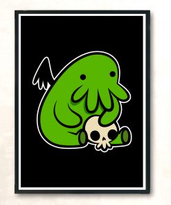 Baby Cthulhu Modern Poster Print