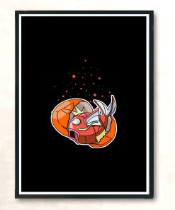 Baby Magikarp Modern Poster Print