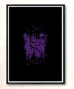 Bat Cave Modern Poster Print