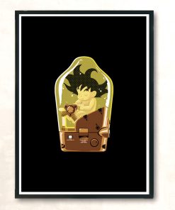 Bb Saiyan Modern Poster Print