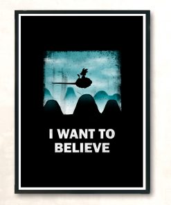 Believe In Heroes Modern Poster Print