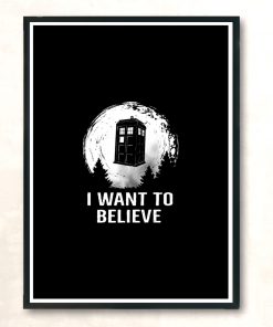 Believe Modern Poster Print