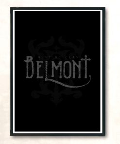 Belmont Hunting Clan Modern Poster Print