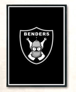 Benders Modern Poster Print