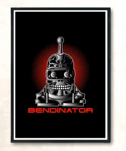 Bendinator Modern Poster Print