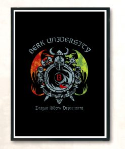 Berk University Modern Poster Print