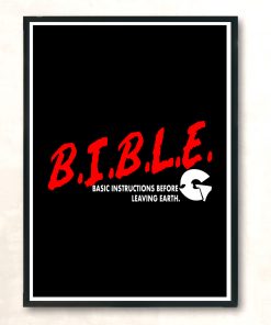 Bible Modern Poster Print