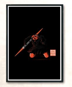 Big Hero Sith Modern Poster Print