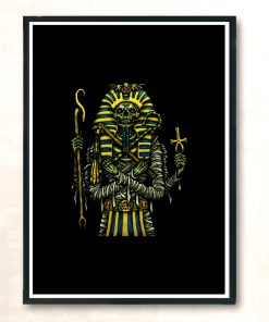 Black Pharaoh Azhmodai 2019 Modern Poster Print