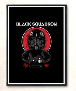 Black Squadron 2 Modern Poster Print