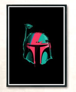 Boba Bowie Modern Poster Print