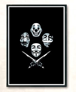 Bohemian Anarchy Modern Poster Print