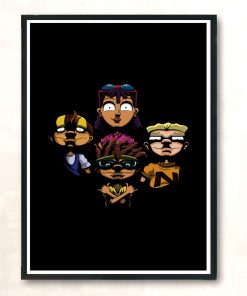 Bohemian Power Modern Poster Print