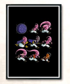 Boo Evolutions Modern Poster Print