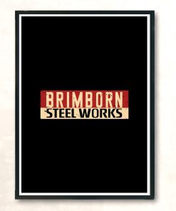 Brimborn Steel Works Modern Poster Print