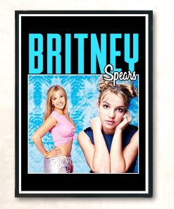 Britney Spears Vintage Cool Vintage Wall Poster