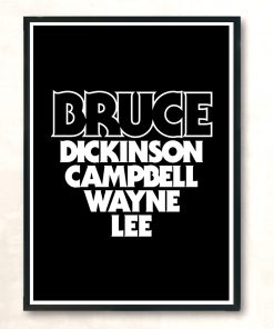 Bruce Modern Poster Print