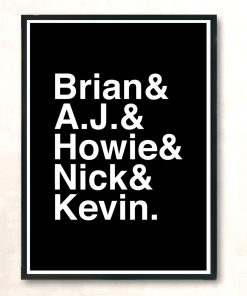 Bsb White Modern Poster Print