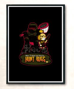 Bug Hunt Modern Poster Print