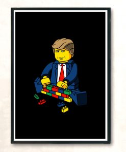 Build A Wall Modern Poster Print