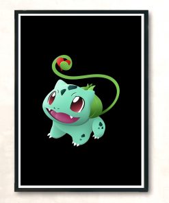 Bulba Cute Modern Poster Print