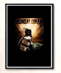 Bundalorian Modern Poster Print