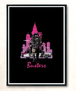 Busters Drive Modern Poster Print