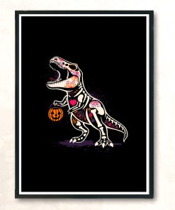 Calaverasaurus Rex Modern Poster Print