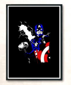 Cap Modern Poster Print