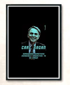 Carl Sagan Quote Cosmos Modern Poster Print