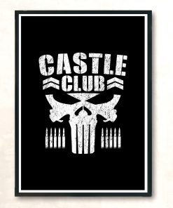 Castle Club Modern Poster Print