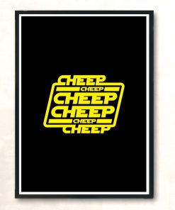 Cheep Cheep Cheep Modern Poster Print