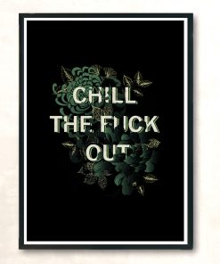 Chill Modern Poster Print