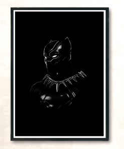 Civil Panther Modern Poster Print