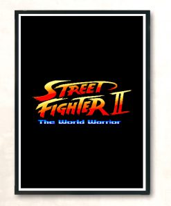 Classic Fighters Logo Modern Poster Print