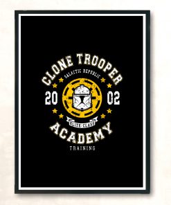 Clone Trooper Academy 02 Modern Poster Print