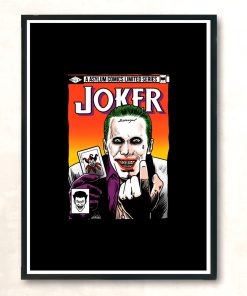 Clown Prince Of Crime Modern Poster Print