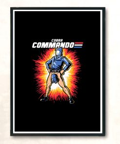 Cobra Commando Modern Poster Print