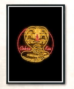 Cobra Kai Modern Poster Print