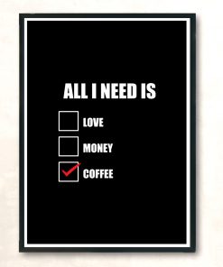 Coffee Modern Poster Print